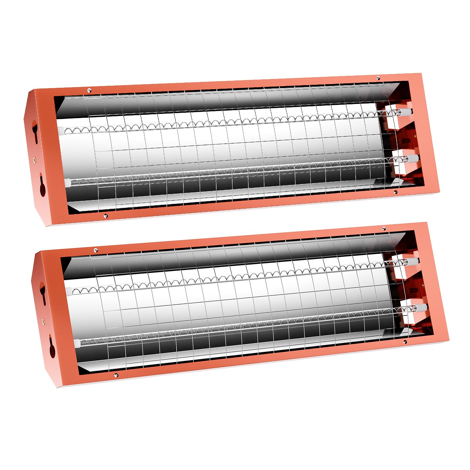 LyeXD 2Pcs Infrared Paint Baking Lamps, 2000W 110V Body Repair Paint Curing Systems Auto Heating Car Curing Light, Heat Lamps for Car Painting,Local Paint Drying, Putty Drying