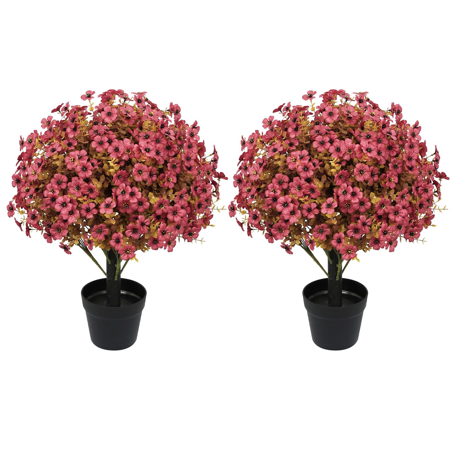 Aoutyers Artificial Fall Potted Plants Set of 2
