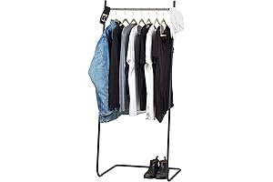 IRIS USA Narrow Garment Rack: Your Effortless Clothing Storage Solution