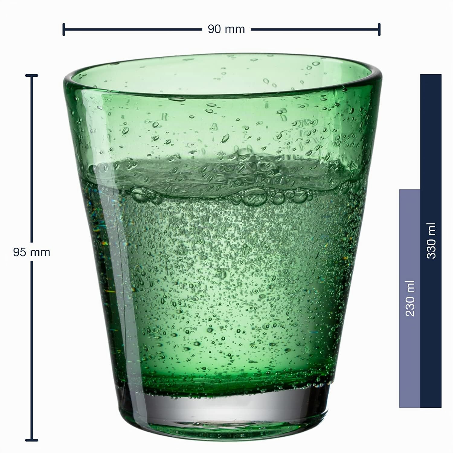 LEONARDO HOME BECHER VERDE BUR BURANO