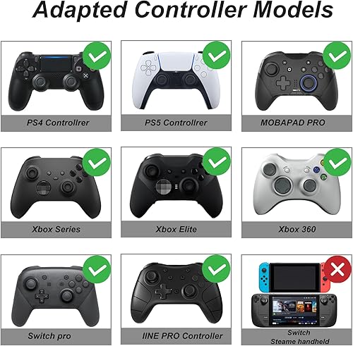 Miniatura 6 de Thumb Grips Caps Performance Joystick Cover Controller for CQC FPS Games, Compatible with PS5, PS4, Xbox Series X/S,Xbox One,Switch Pro,3Pairs(6pcs)
