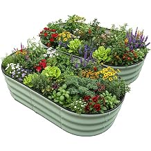 Raised Garden Bed, Metal Planter Box, Flower Box, Outdoor Planter
