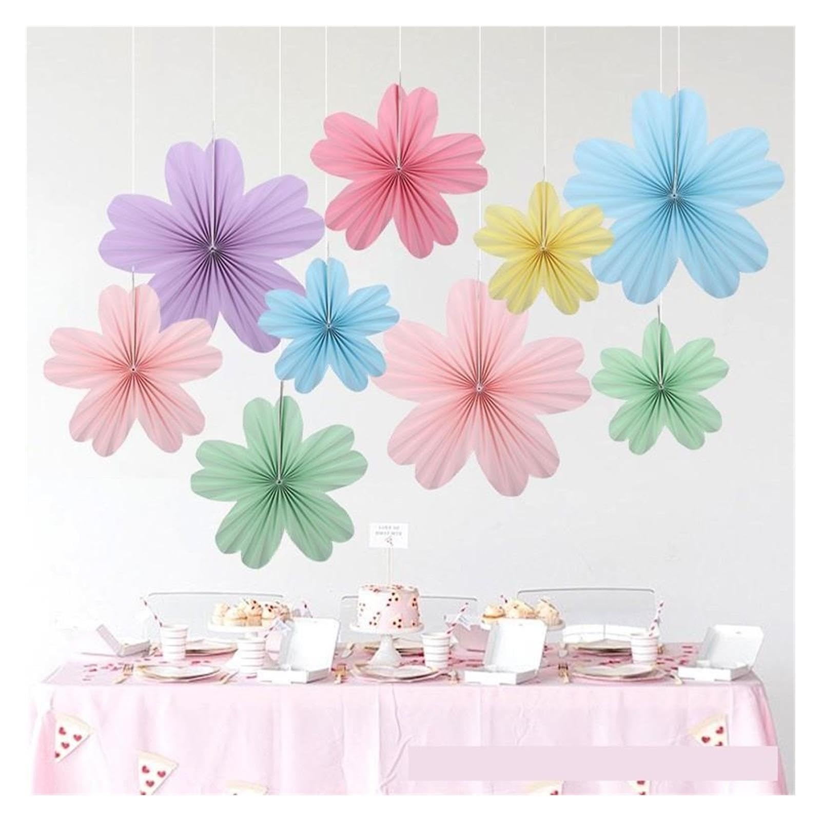 1 Set Di Fiori Da Parete Tridimensionali Per Decorazioni