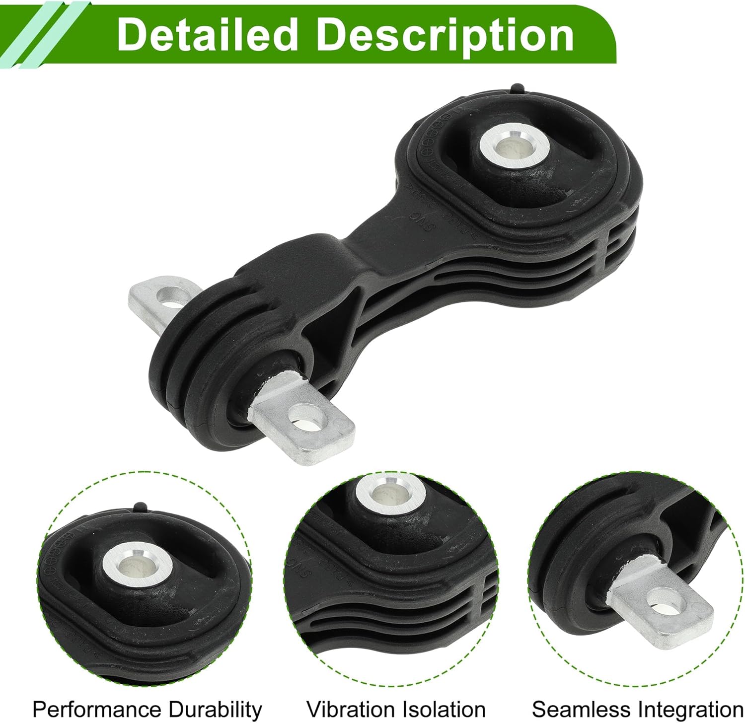 No.50890SNCA91 Engine Motor Mount for Honda Civic Hybrid FA3 2007-2013 1.3L Durable Black Rear Engine Mounting 1 Pc