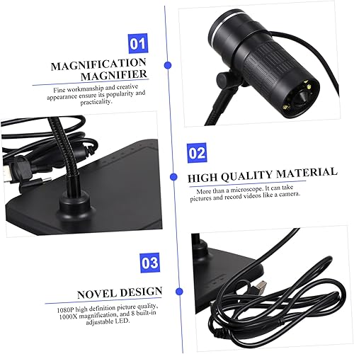 Miniatura 2 de OSALADI 5pcs 3 1 Mobile Phone Microscope USB Inspection Camera Computer Microscope Digital Microscope Microscopio Digital Microscope Handheld Mini