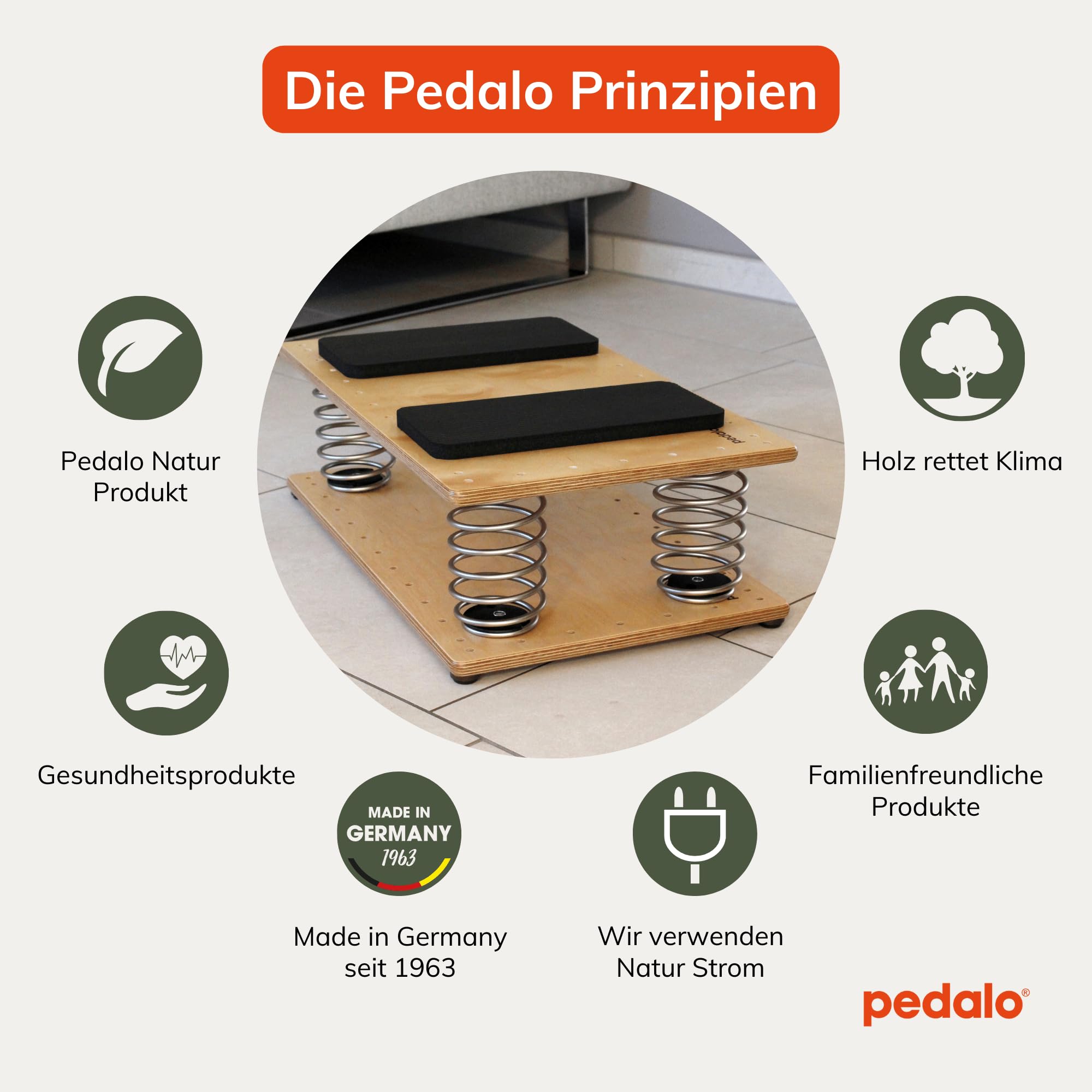 Pedalo® Federbrett 600 I Sensibilität I Balance I Koordination I Propriozeption I Training