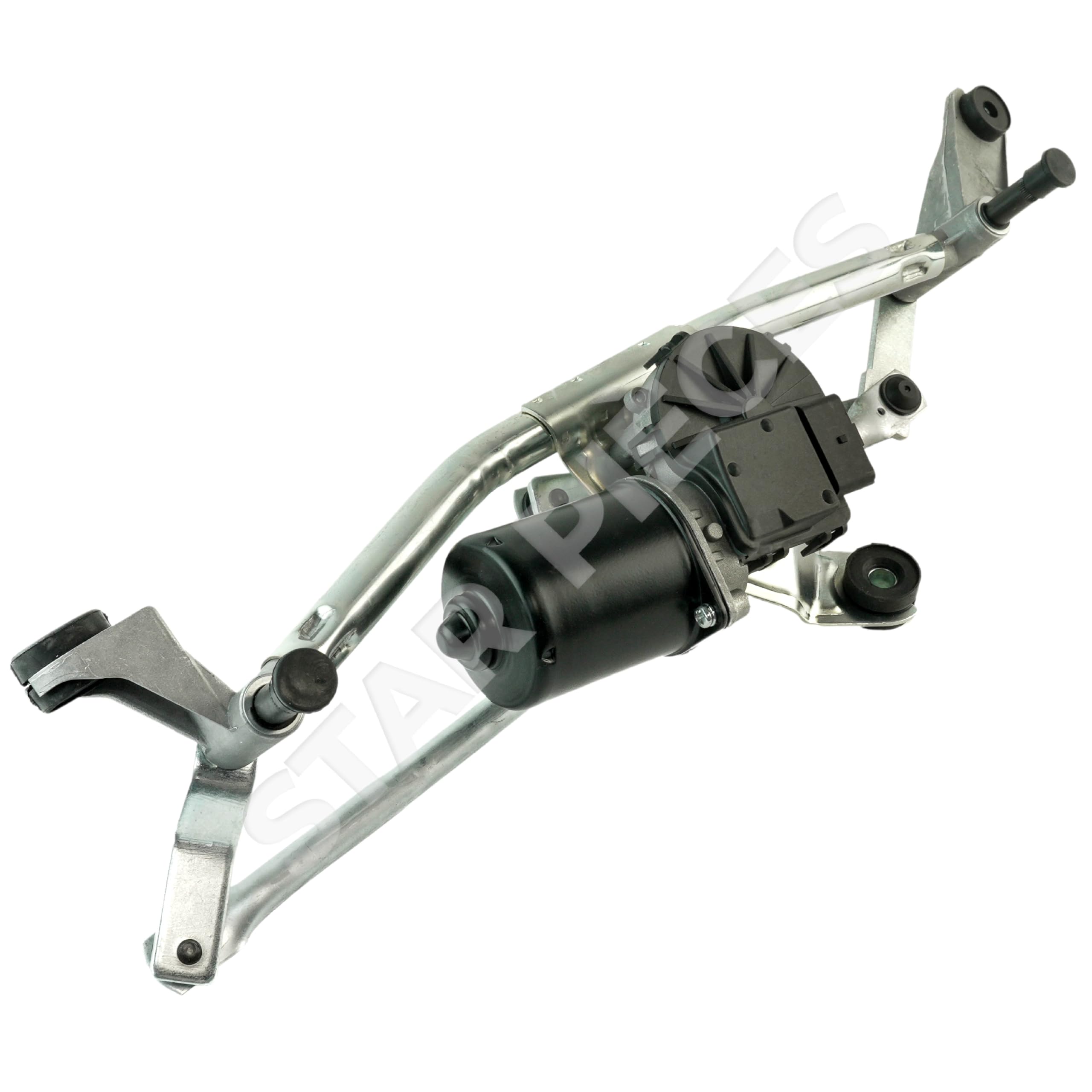 Motor limpiaparabrisas compatible para Megane 2 (2002-2008) (varillaje + motor) 288001683R, 7701054828, 7701207739, 8200036921