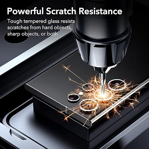 Miniatura 210 de ESR Protector de lente de cámara para Samsung Galaxy S23 Ultra, accesorios para Samsung S23 Ultra, vidrio templado ultrafino resistente a