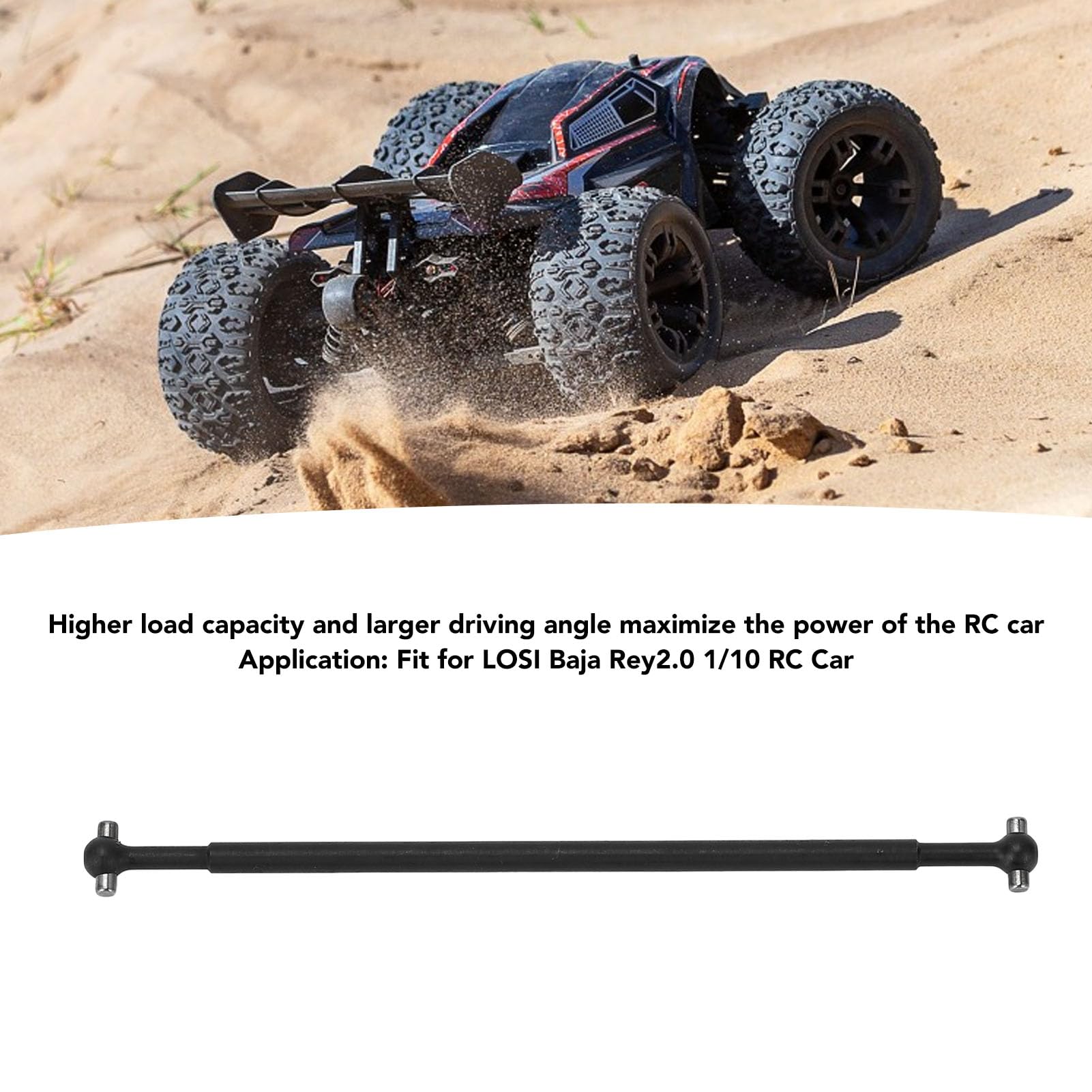 Shanrya Coppa Differenziale RC In Acciaio, Outdrive Per Auto 1/7 1/8, Precisione E Durata Per Potenziamento - 2