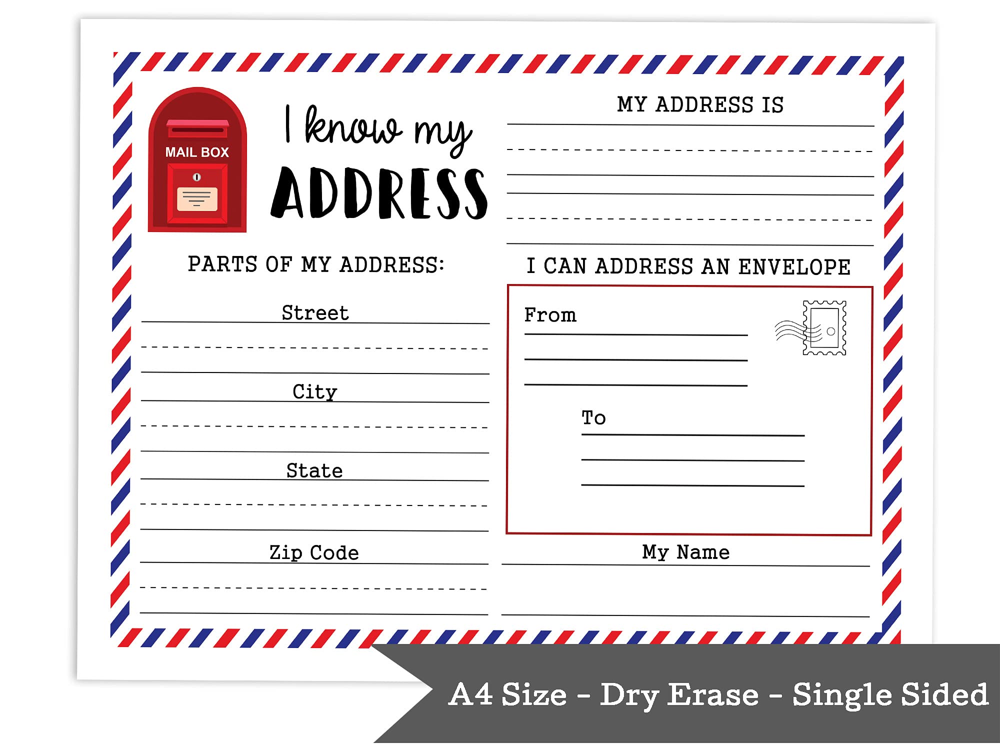 Amazon.com: Inkdotpot Dry Erase Practice Worksheet I Know My Address, I Know My Phone Number - Preschool, Kindergarten Laminated Worksheet, Homeschool Activities for Kids with 2 Dry Erase Markers : Office Products amazon-com-inkdotpot-dry-erase-practice-worksheet-i-know-my-address-i-know-my-phone-number-preschool-kindergarten-laminated-worksheet-homeschool-activities-for-kids-with-2-dry-erase-markers-office-products