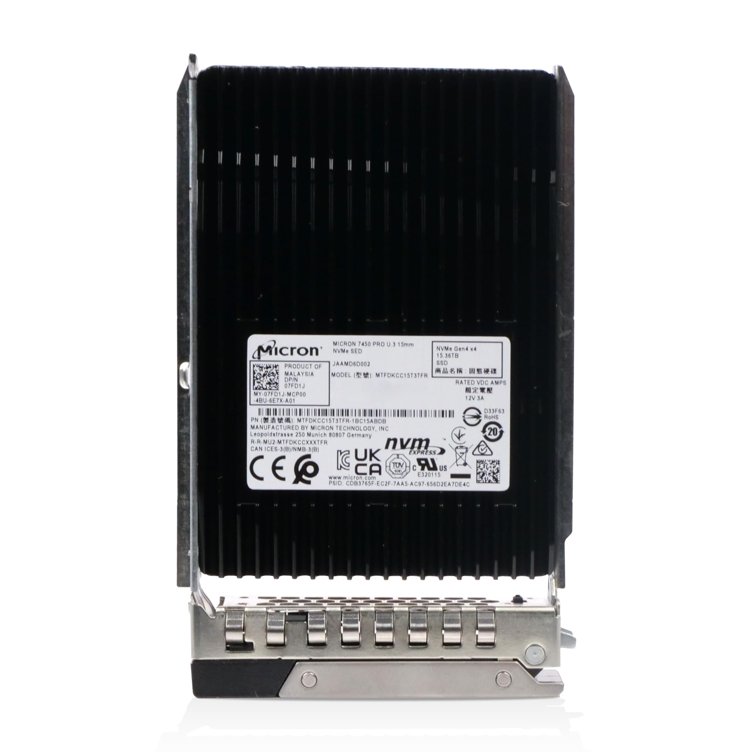 Amazon.com: Dell 15.36TB PCIe Gen 4 8GB/s U.3 NVMe 2.5in
