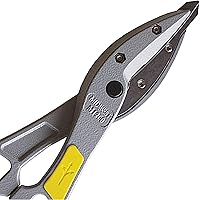 Vista 2 de MIDWEST MagSnips - Tijeras de corte recto para cortar material de hoja regular, fabricadas en los Estados Unidos, MWT-1200