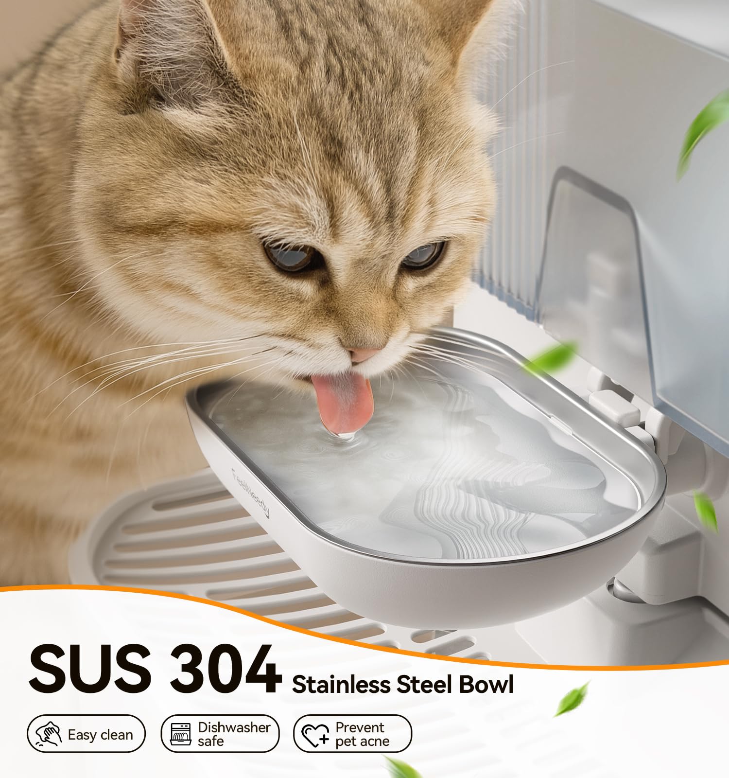 FEELNEEDY 12 kattenfonteinfilters & 6 pompen filtersponzen vervanging en 6 midden-geluidsabsorberende spons, waterfonteinfilter voor katten van 84 FL oz/2,5 l (F-016B