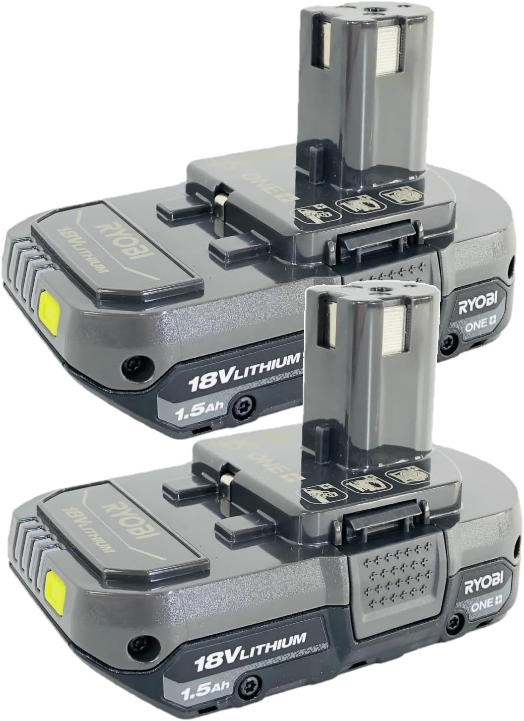P102 18V One+ Compact Lithium Ion Battery, 2 Pack