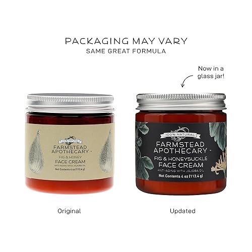 Miniatura 2 de Farmstead Apothecary Crema facial antienvejecimiento 100% natural con aceite de jojoba, 4 onzas (rosa cítrica)