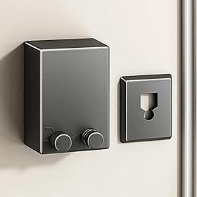 Varal Retrátil de Parede 4,2 m em Aço Inox, Recolhimento Automático, Suporta 20 kg, Compacto e Resistente para Apartamento e Lavanderia, Instalação Simples, Secagem Rápida, Reforçado (Preto)