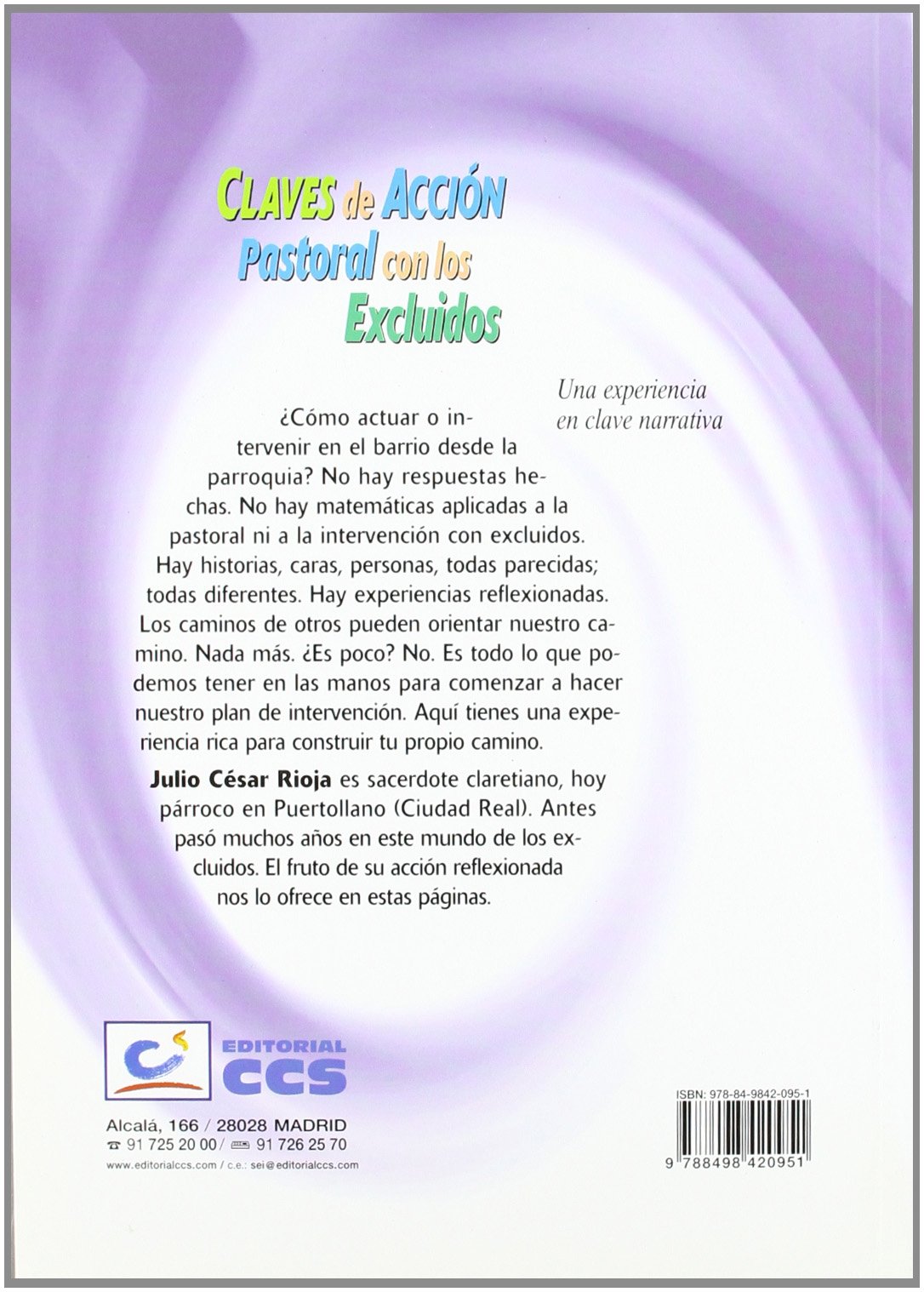 Claves de acción pastoral con los excluidos: Una experiencia en clave narrativa: 42 (Recursos de pastoral)