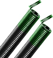 Vista 10 de Muelles de extensión de puerta de garaje de doble bucle para servicio pesado de 80 libras (paquete de 2) - Dorado Muelles para reparación