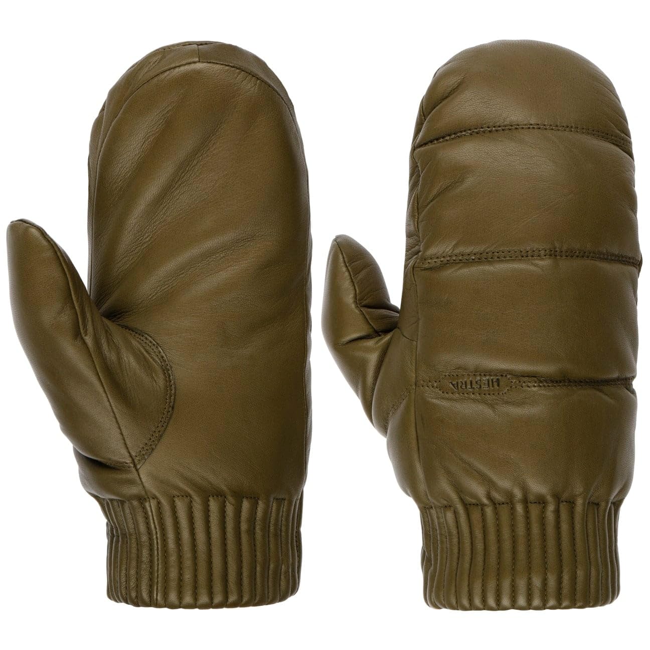 Hestra Women's Olive Valdres Mittens By