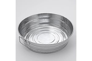 American Metalcraft's Silver Galvanized Steel Tub: Your Durable Kitchen Essential