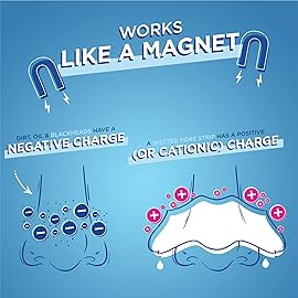 Bior Men\'s Oil Control Charcoal Deep Cleansing Pore Strips, Blackhead Strips With Charcoal for Men, Blackhead Remover Strips For All Skin Types, Pore Strips for Blackheads, 18 Count