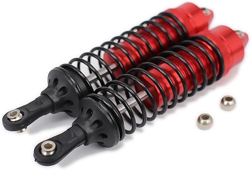 Miniatura 5 de Para coche RC 110 Traxxas Slash 4X4 4WD Amortiguador Camión Carreras Camión Carreras 4-Pack (Rojo)