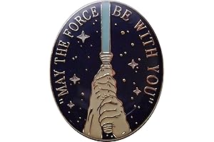 May the Force be With You Metal Enamel Costume Pin