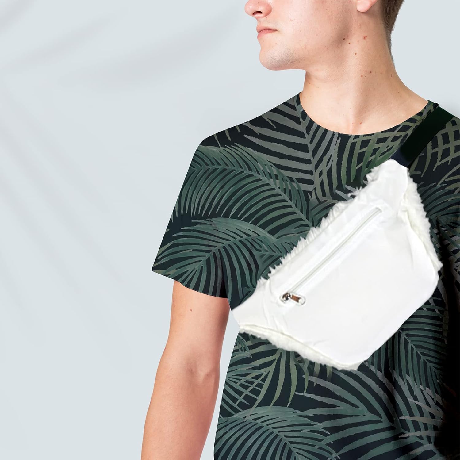 Funny Guy Mugs Furry Fanny Pack - Fuzzy Fanny Pack - Image 2