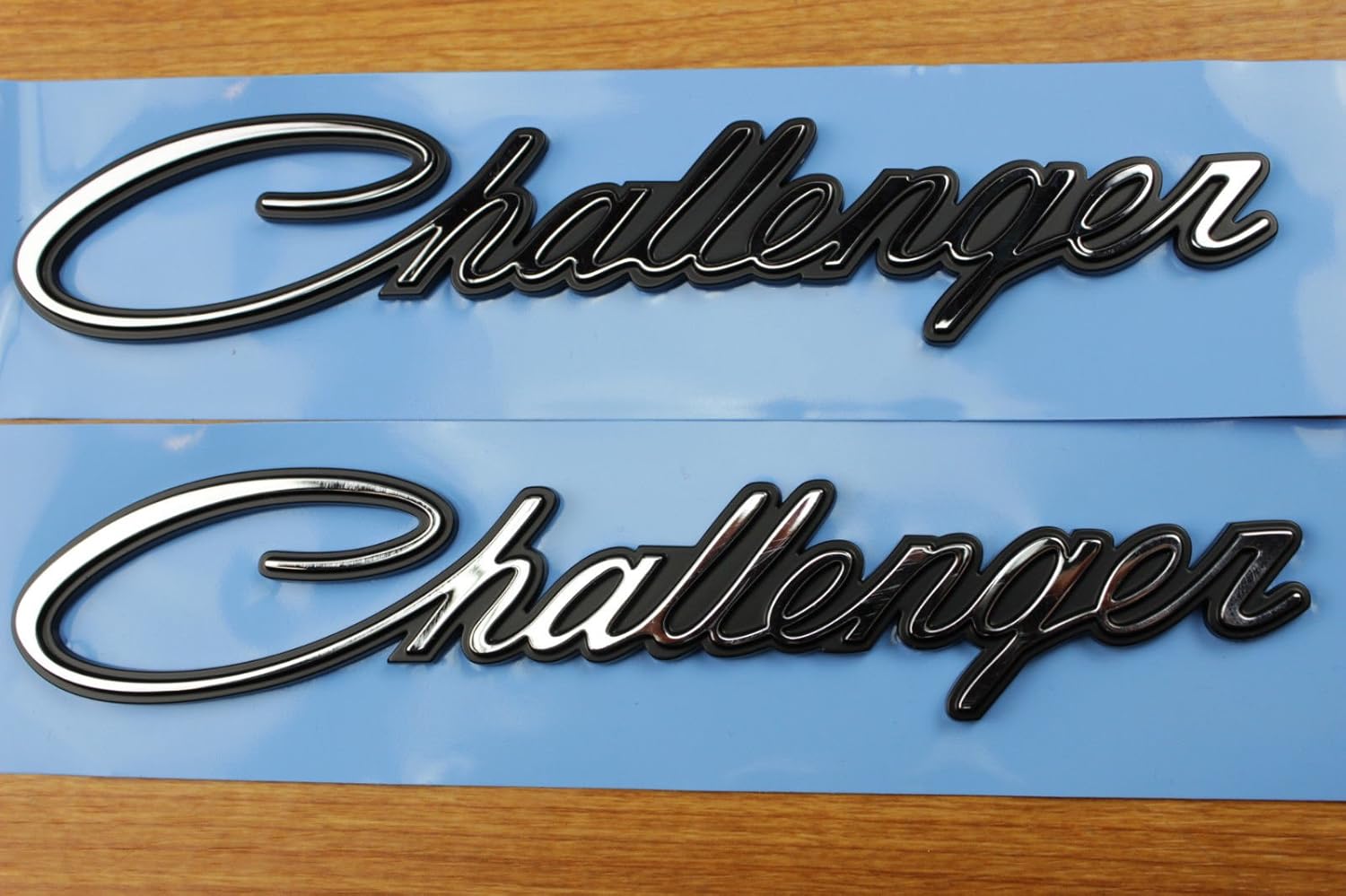 Dodge Challenger Fender Nameplate Emblem Badge Set of 2 Mopar OEM