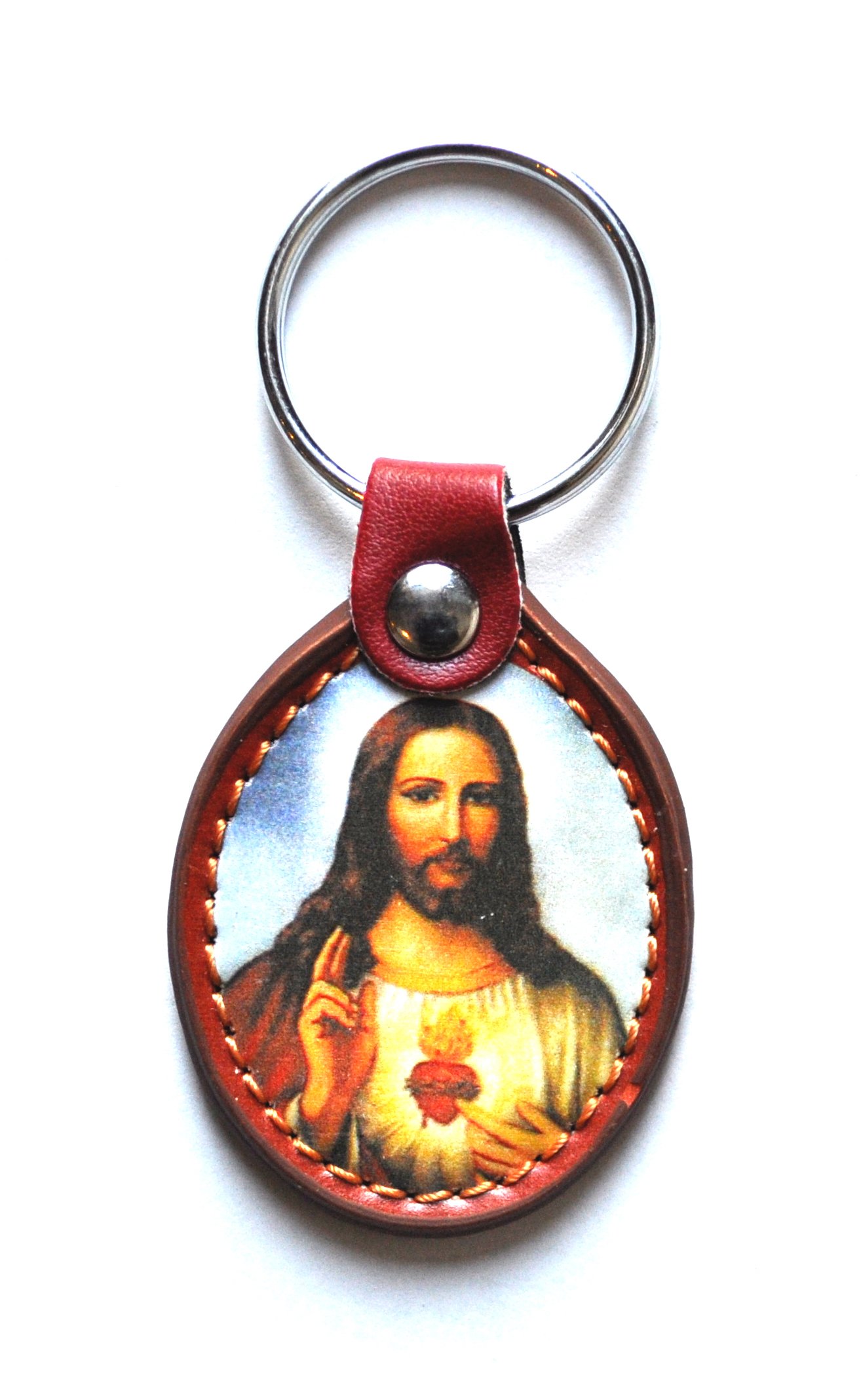 Komonee Christianity Keychain Religious Key Ring Christian Key Chain Catholic Protestant Keyring CK12