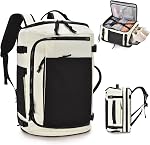 6x13x17 inch Personal Item Bag for Budget Flight in Canada,15x33x43 cm Travel Bag,Expandable Travel Backpack