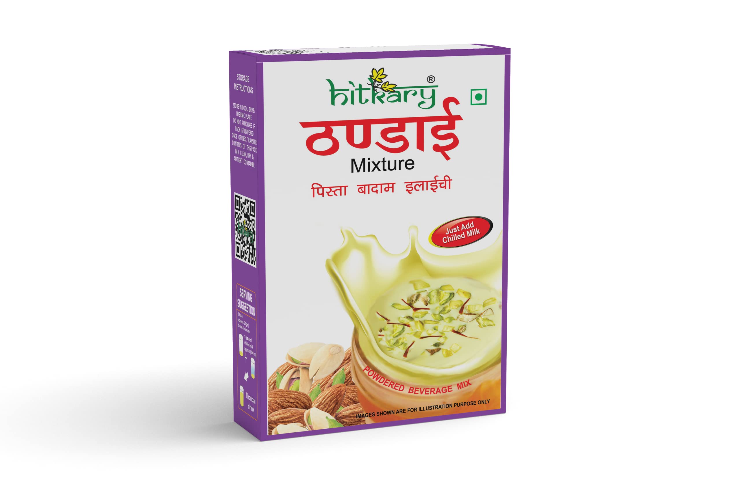 hitkary Thandai Mixture Powder For Milk | Pista, Badam & Elaichi | 500 grams (B093PXPP9T) Amazon Price History, Amazon Price Tracker