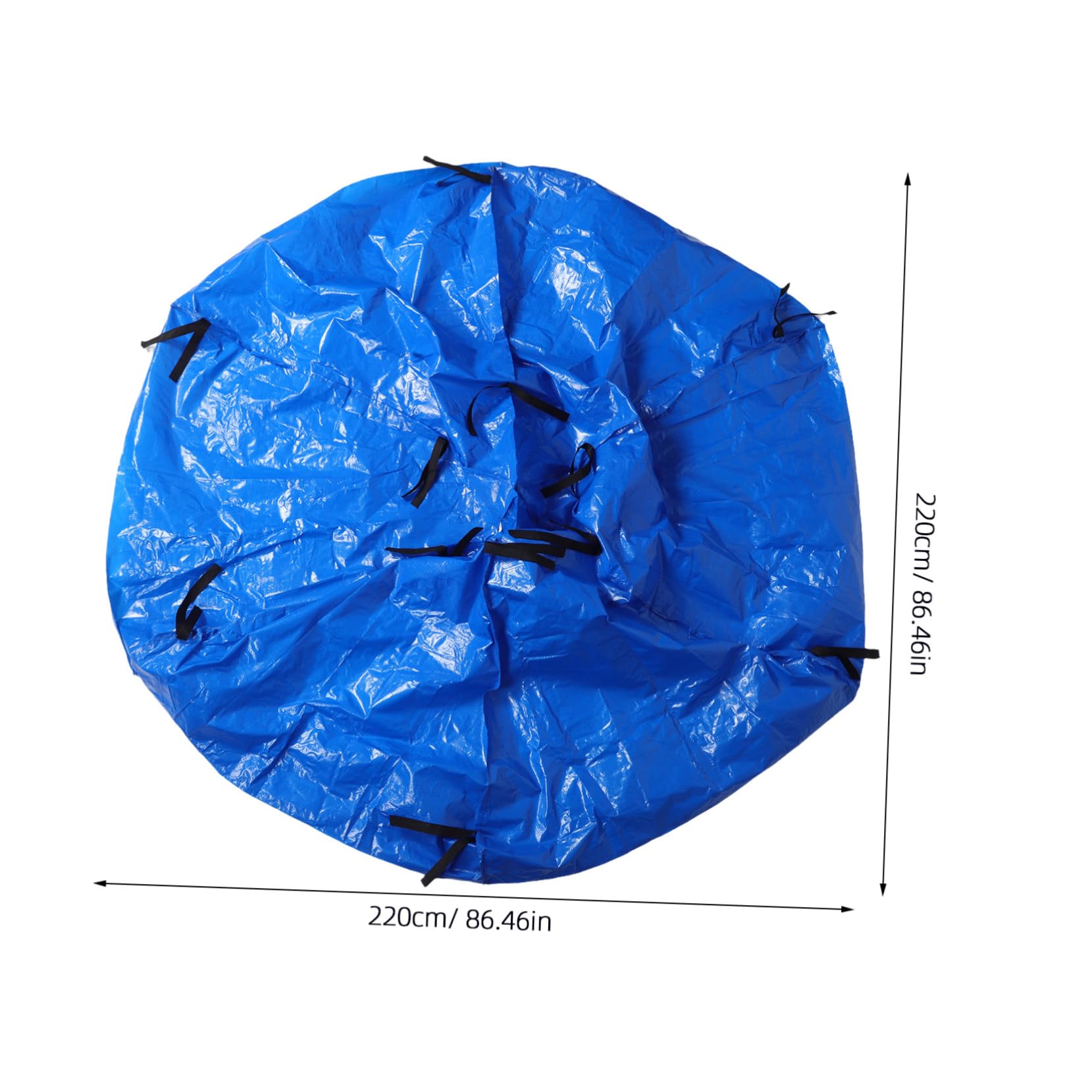 Hemoton Trampoline Sun Protection Cover Replacement Canopy Easy Install Mechanism