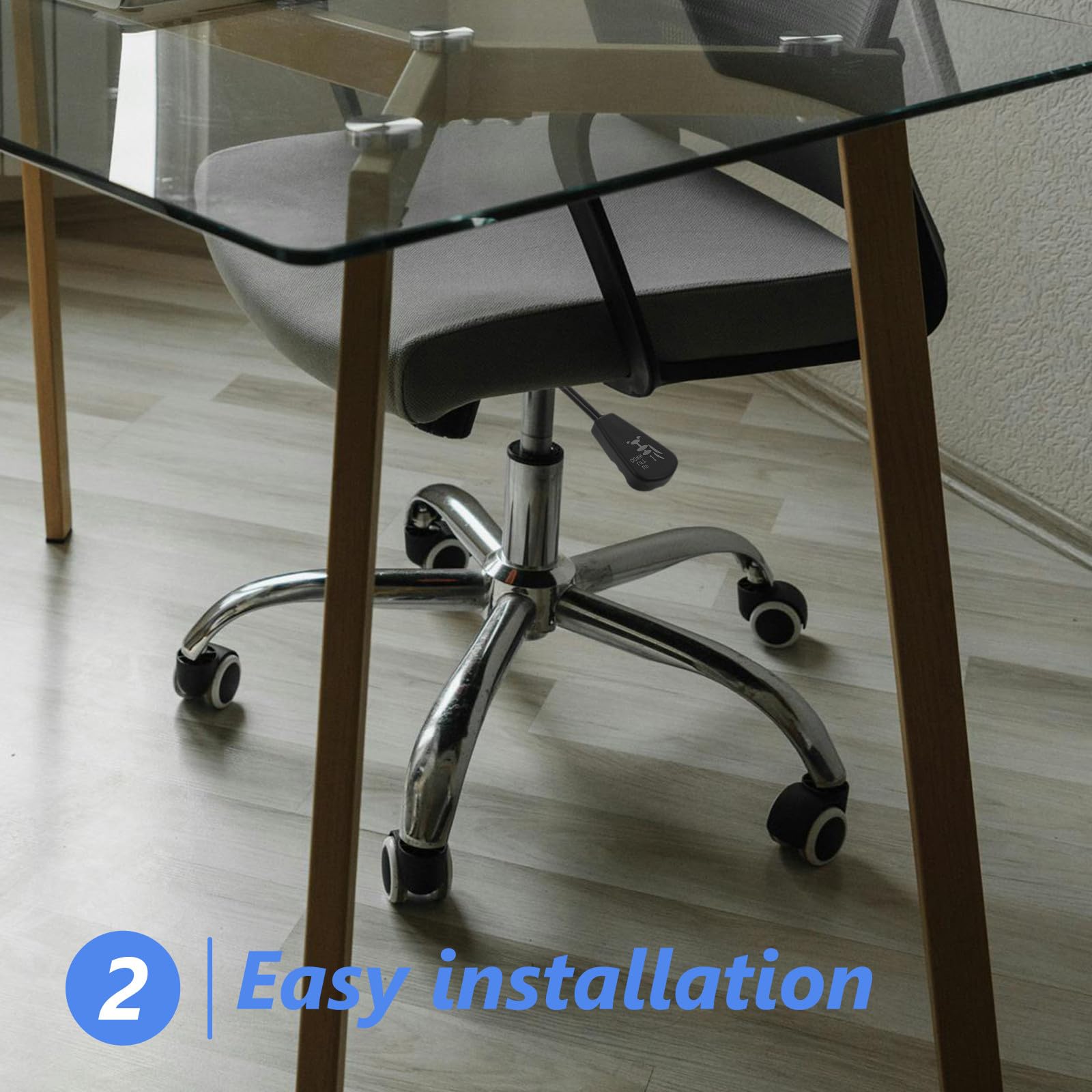 Drehbarer Stuhl und Einfacher Installation mit Robuster Konstruktion Teller aus Metall als Neigungsverstellmechanismus für Bürostuhlgestell