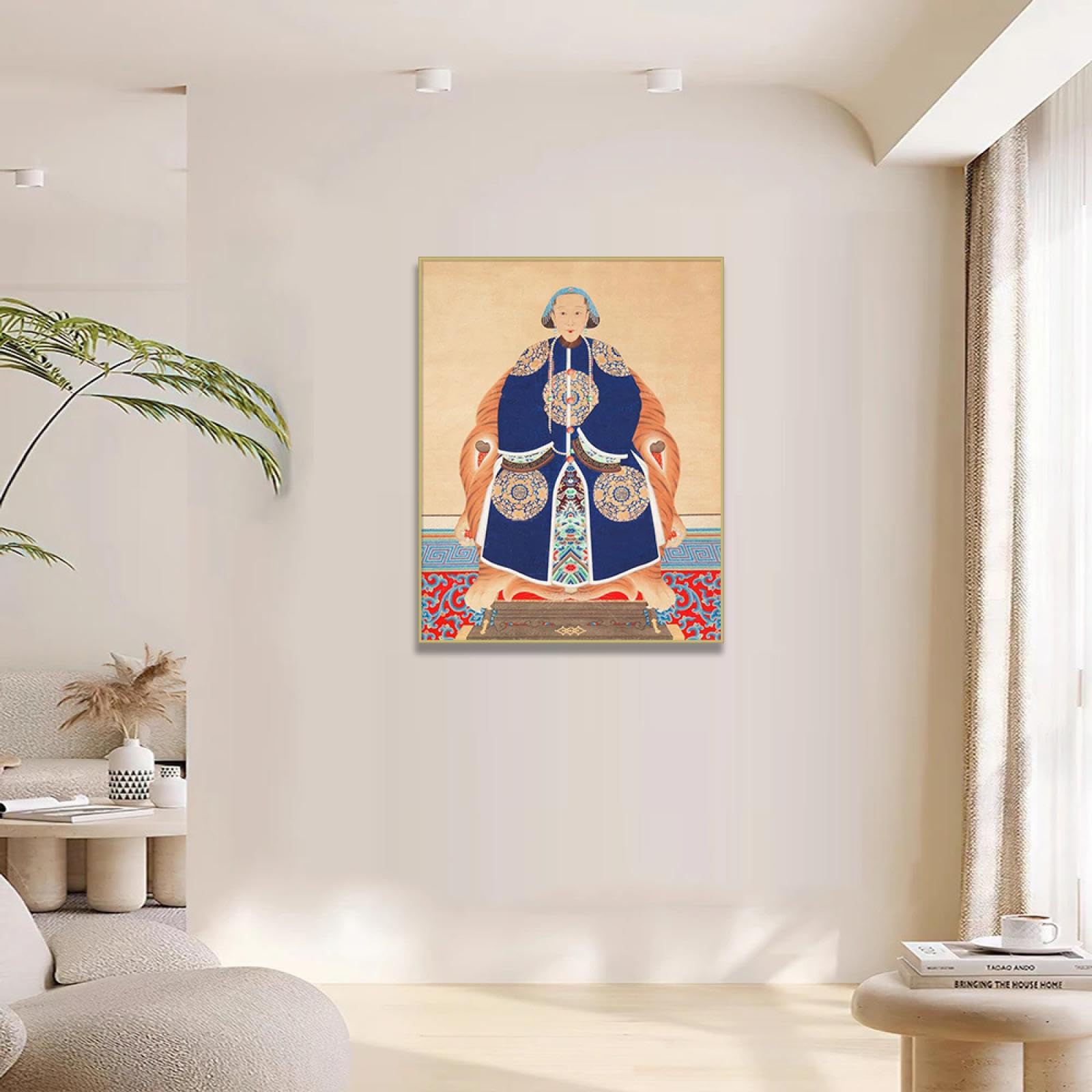 Canvas Schilderij De Chinese Muur van China - 90x60 cm