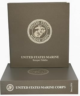 US Military Binder and Box Set - I Love Me Book Series (US Marine Corps) - Custom Dividers and Document Protectors Included