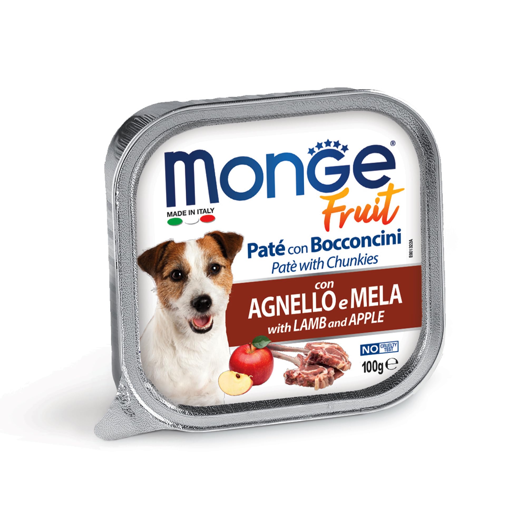 Monge Fruit - Pate and Chunkies with Lamb and Apple(Pack of 5)
