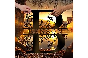 Personalized Custom Metal Signs for Home Decor