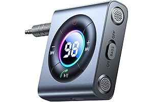 JOYROOM Bluetooth 5.4 Car Adapter for High-Fidelity Music and Hands-Free Calling