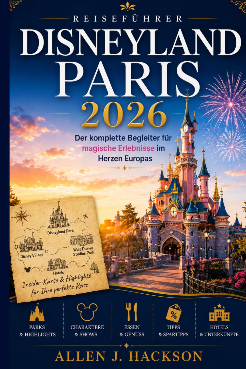DISNEYLAND PARIS REISEFÜHRER 2026: Der komplette Begleiter für magische Erlebnisse im Herzen Europas
