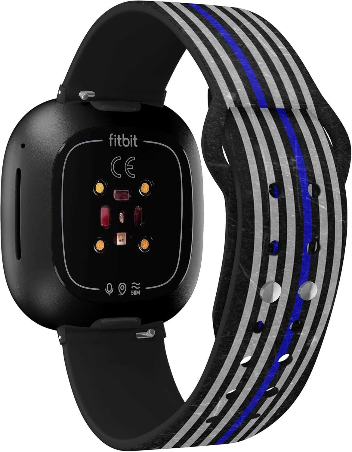 Affinity Bands Law Enforcement HD Watch Band Compatible with Fitbit Versa 3 & Sense