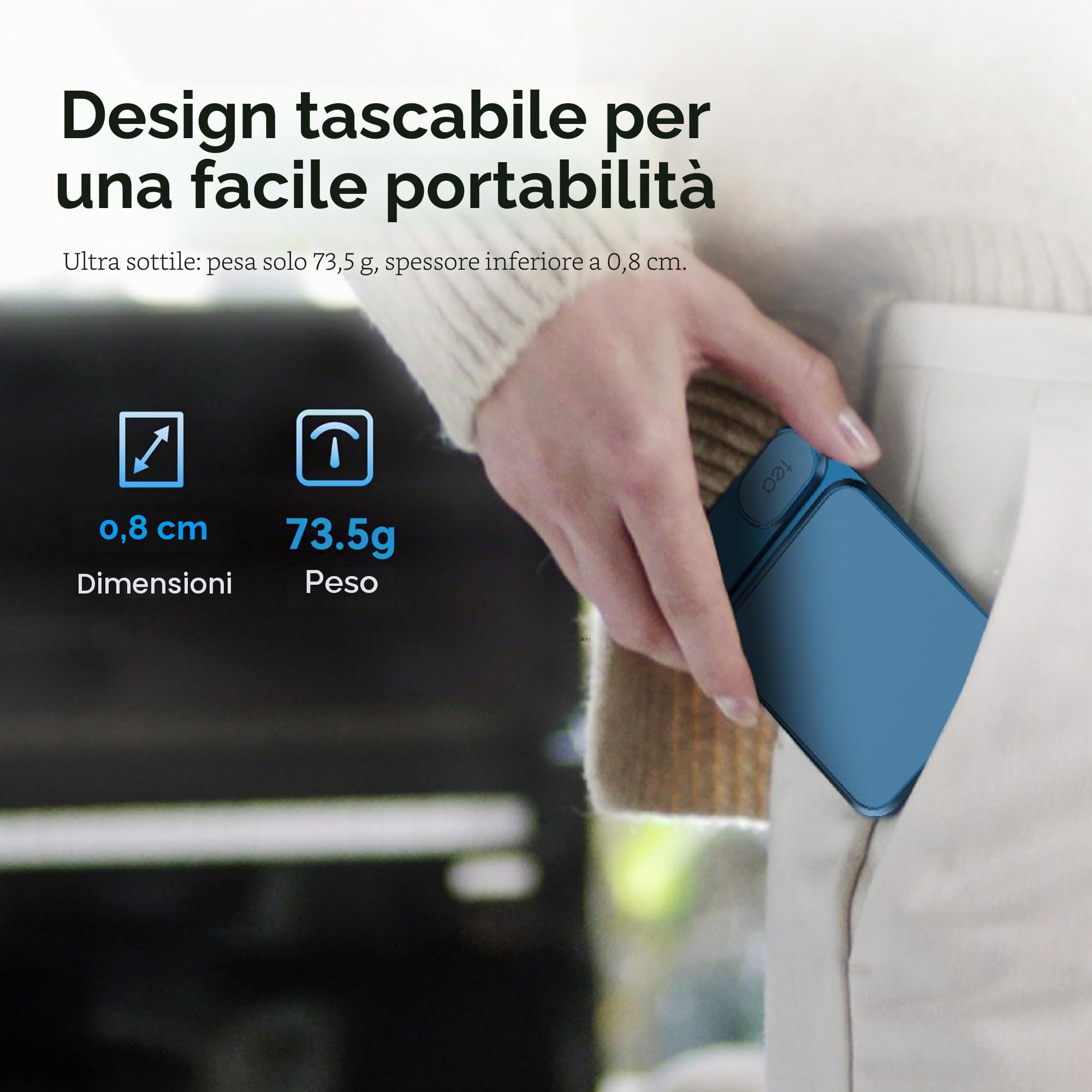 khadas Tea Amplificatore Bluetooth per Cuffie Portatile HiFi DAC USB 32bit/384kHz, LDAC/aptX HD, MQA, DSD, PCM, Bluetooth 5.0, Ess ES9281ACPro, Qualcomm QCC5125 (Grigio)