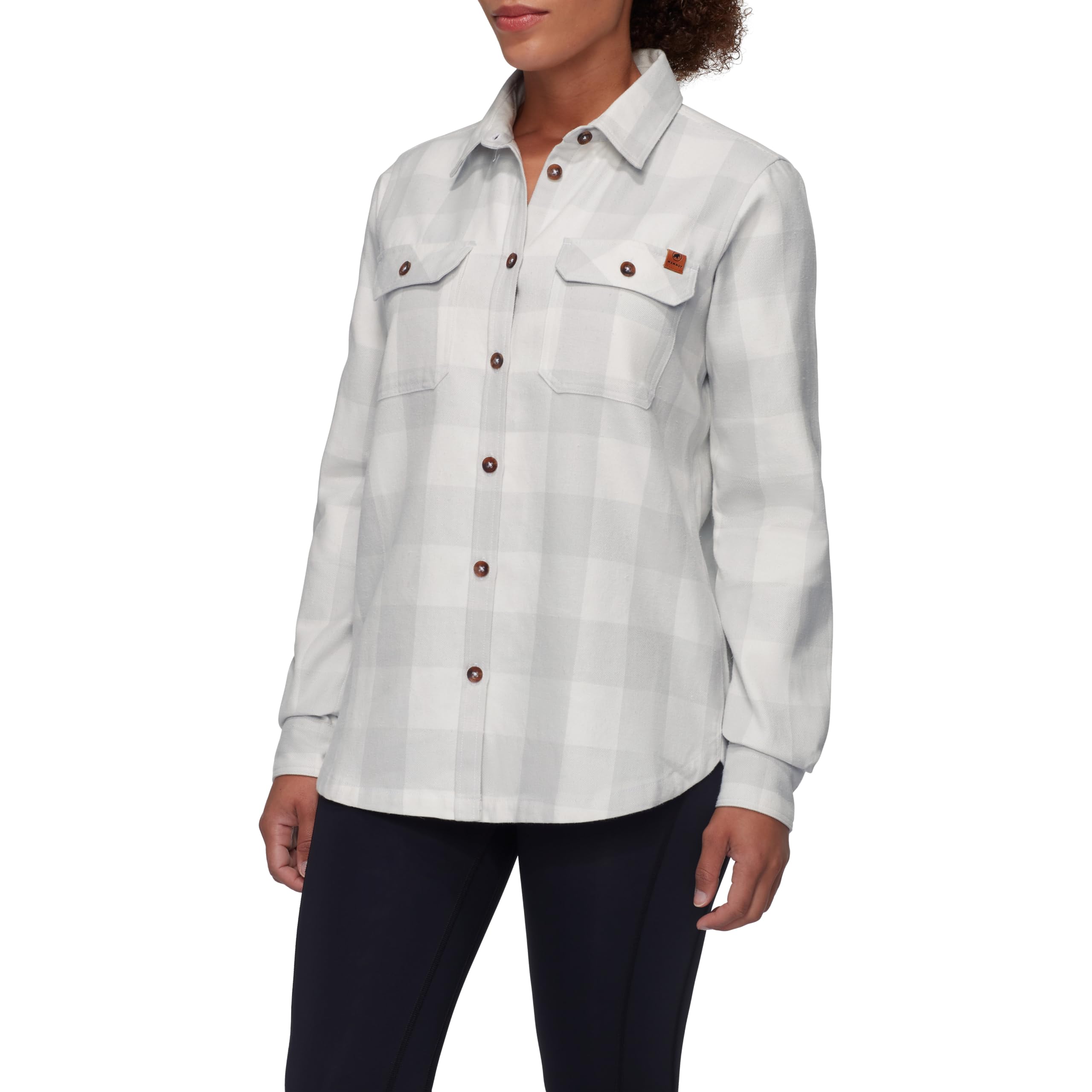 Mammut Tamaro Longsleeve Shirt Women White-Platinum XS