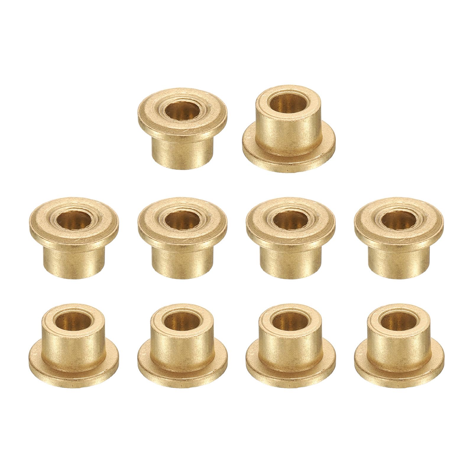 Flange Sleeve Bearings - Bronze Bushings -10