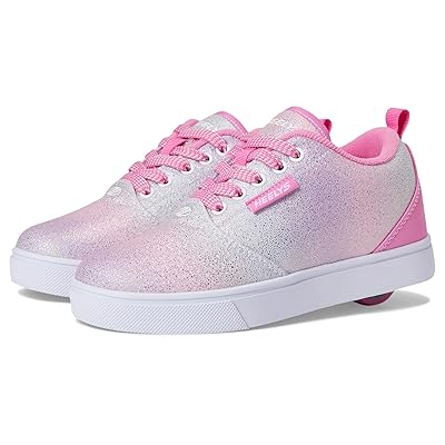 Heelys Pro 20 Fade (Little Kid/Big Kid/Adult) Kids Shoes Silver/Pink