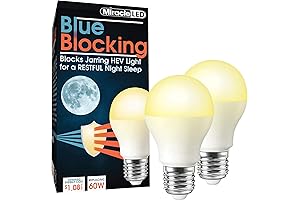 Miracle LED Lighting Science Goodnight Blue Blocking Night Time Sleep Bulb