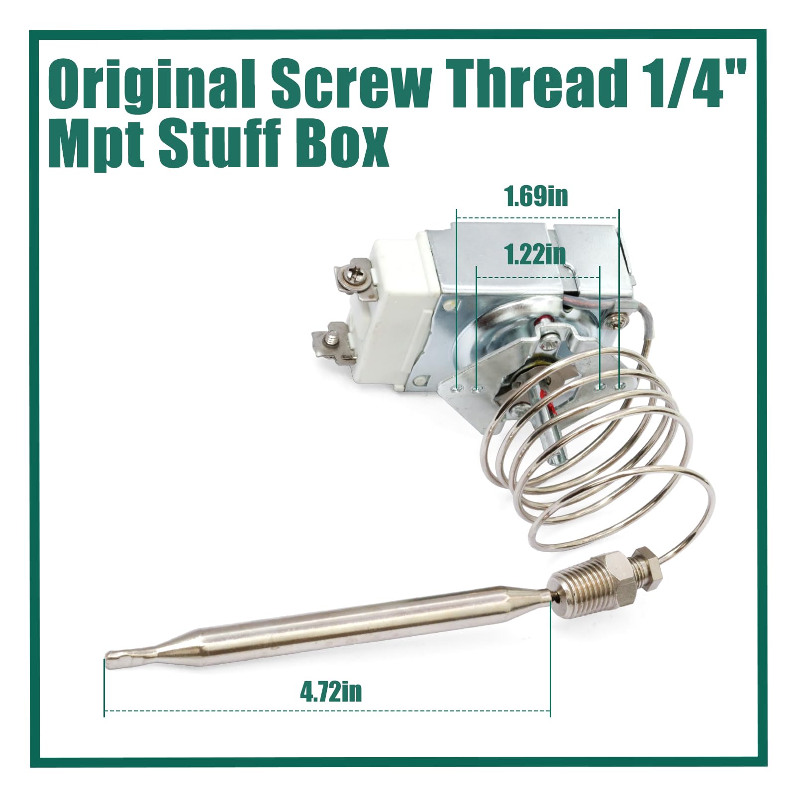 Amazon.co.jp: 60125401 フライヤー用サーモスタット 1175