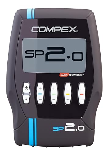 Compex Unisex Adult Sport 2.0 Muscle Stimulator - Black, N/A