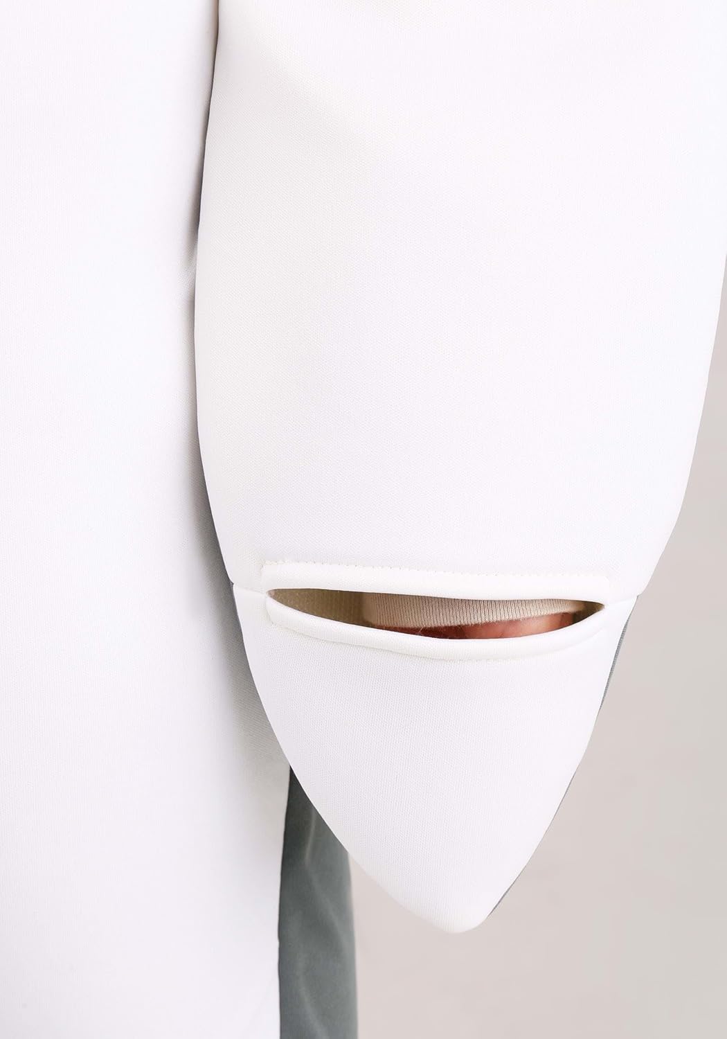 Kids Shark Halloween Costume | Aquatic Great White Outfit For Dress Up | Jumpsuit With Shoe Covers - Image 7