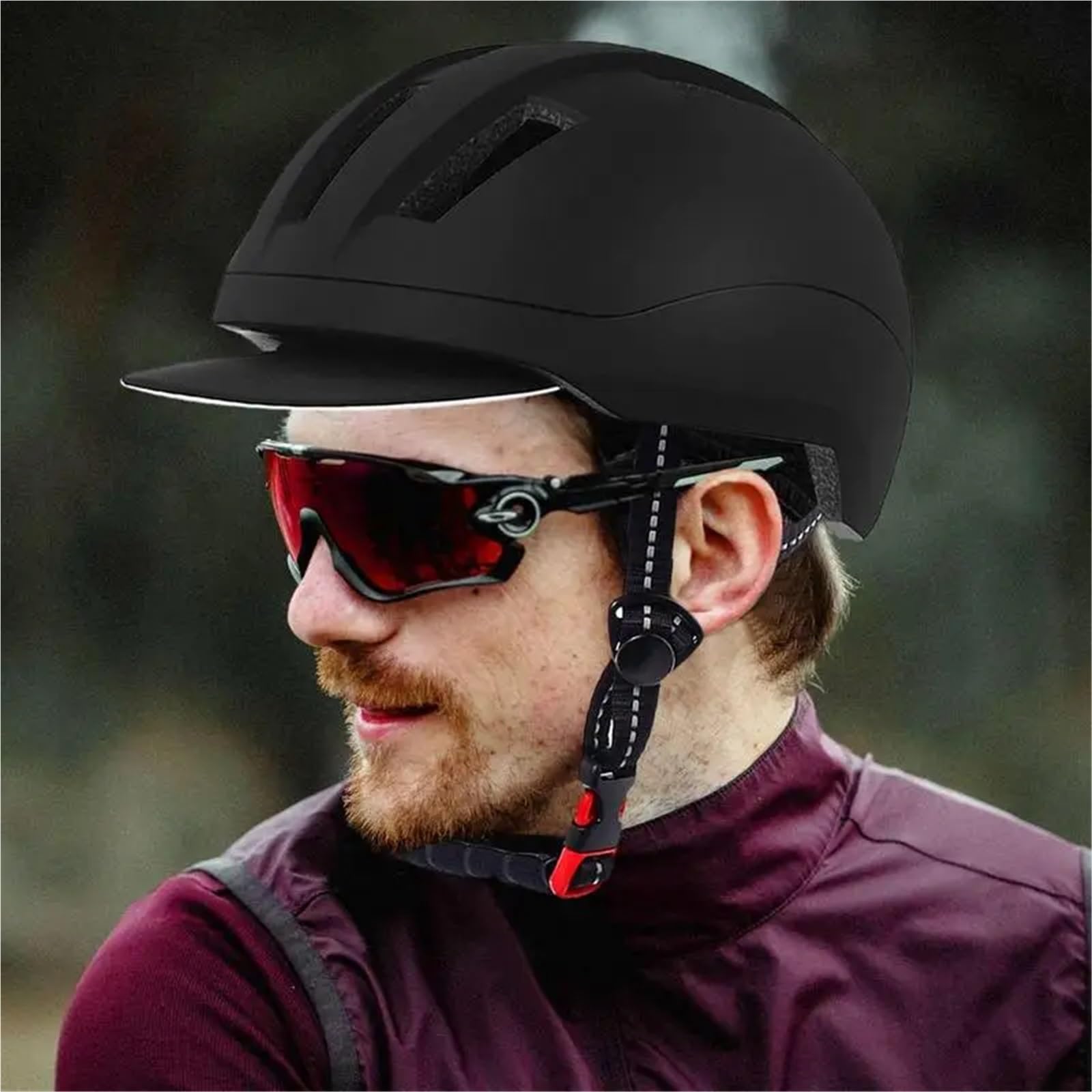 Equitazione Casco Casco da equitazione regolabile for adulti 57-62 cm, casco for uomo e donna, protezioni traspiranti for il corpo
